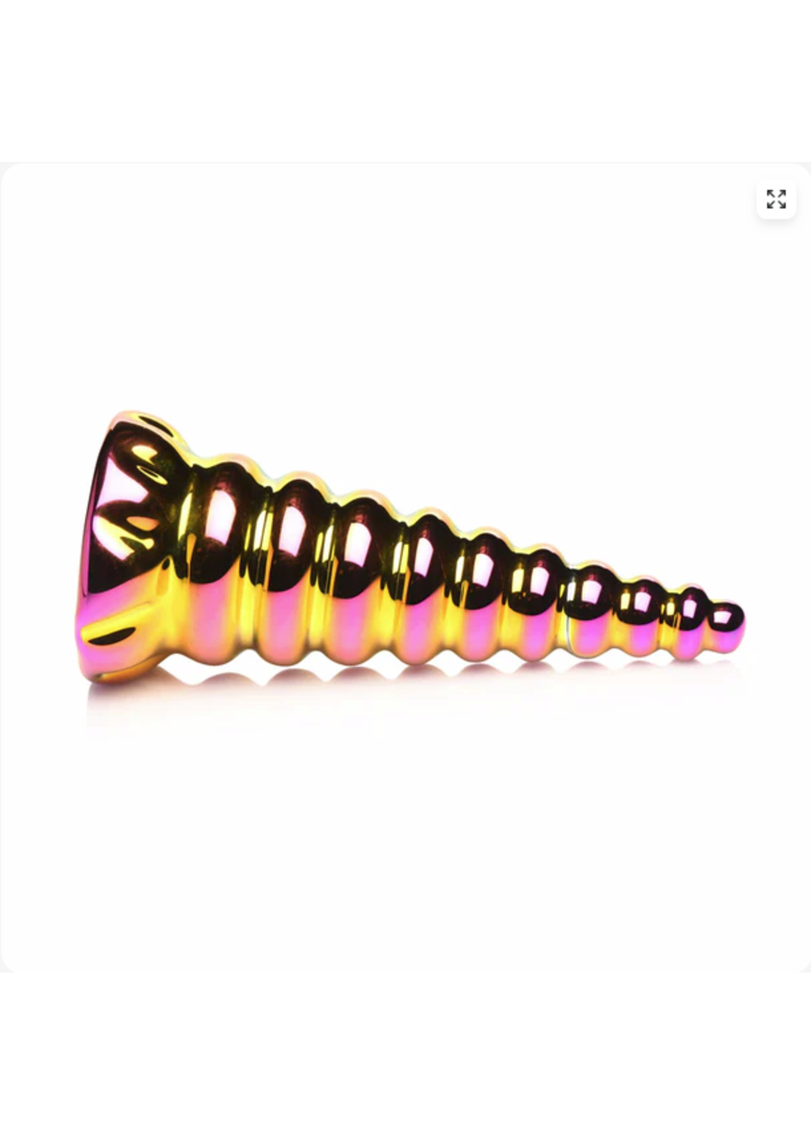 Clearance Twilight Rainbow Glass Dildo