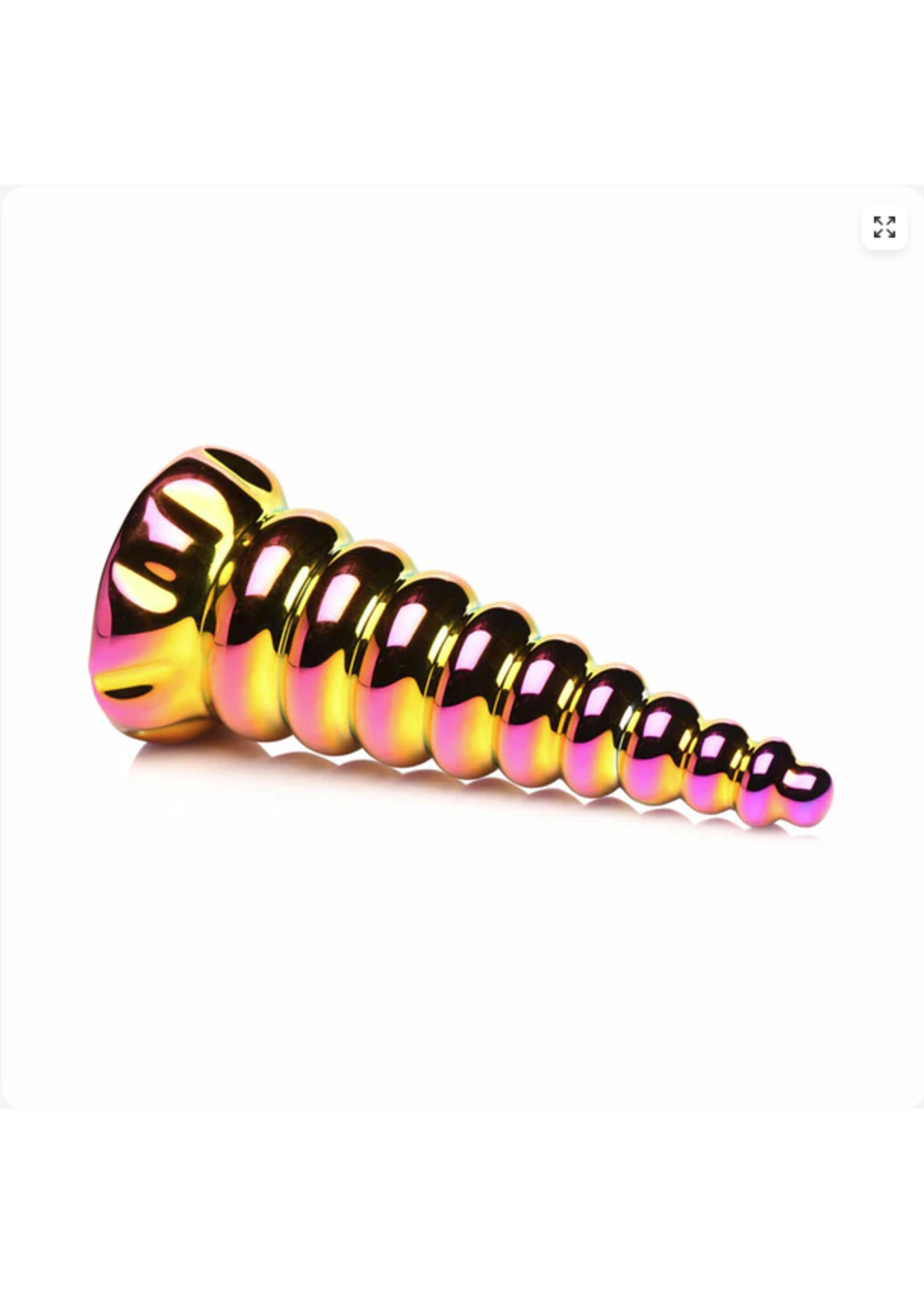 Clearance Twilight Rainbow Glass Dildo