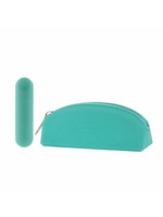 Pure Love Pure Love - Rechargeable Power Bullet With Silicone Case - Teal