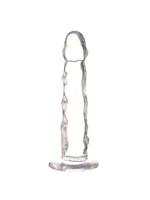 Pure Love Pure Love - Dildo with Ultra-Raised Ridges & Suction Cup - Clear - 7 In.