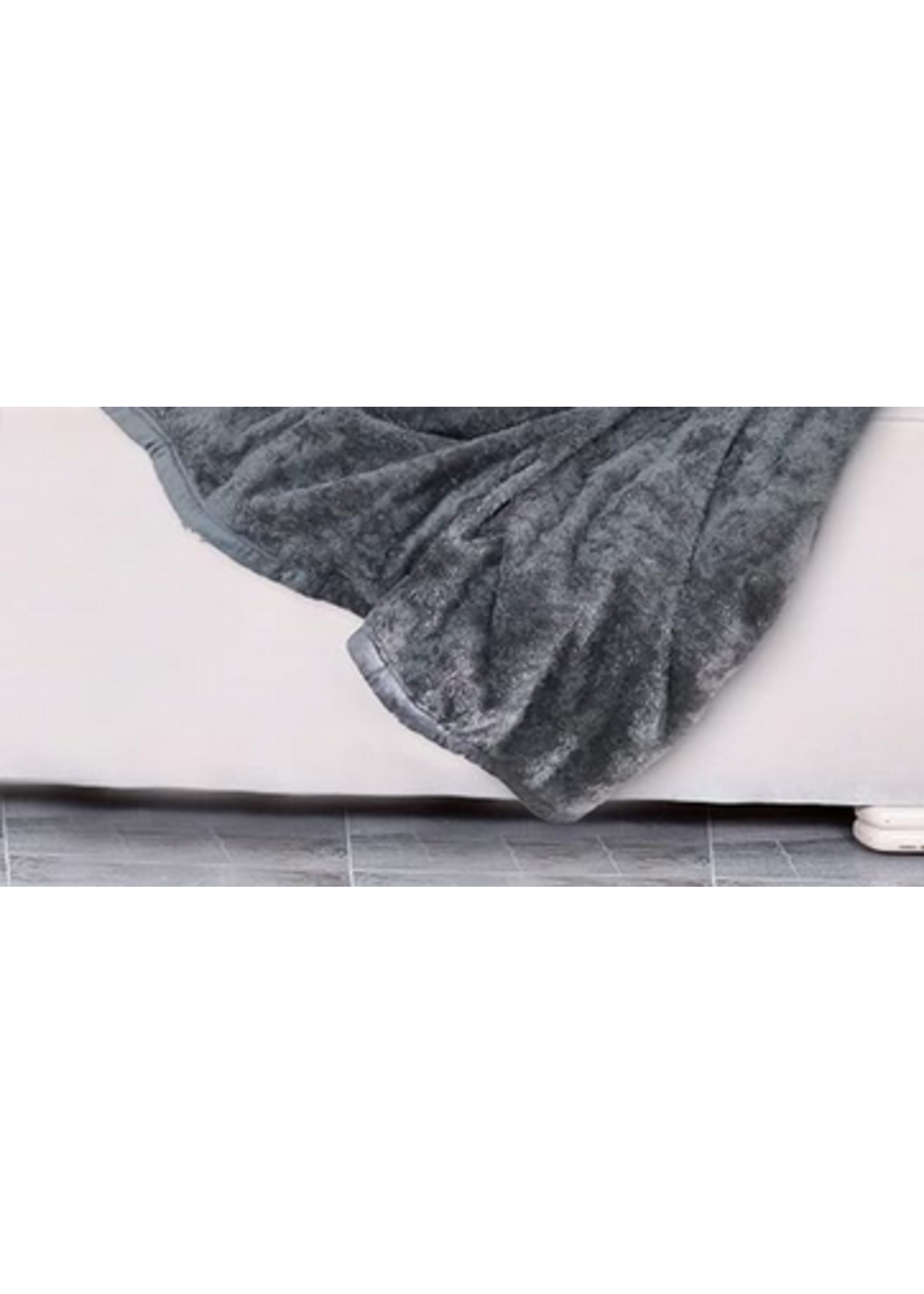 Smoosh Waterproof Blanket Black