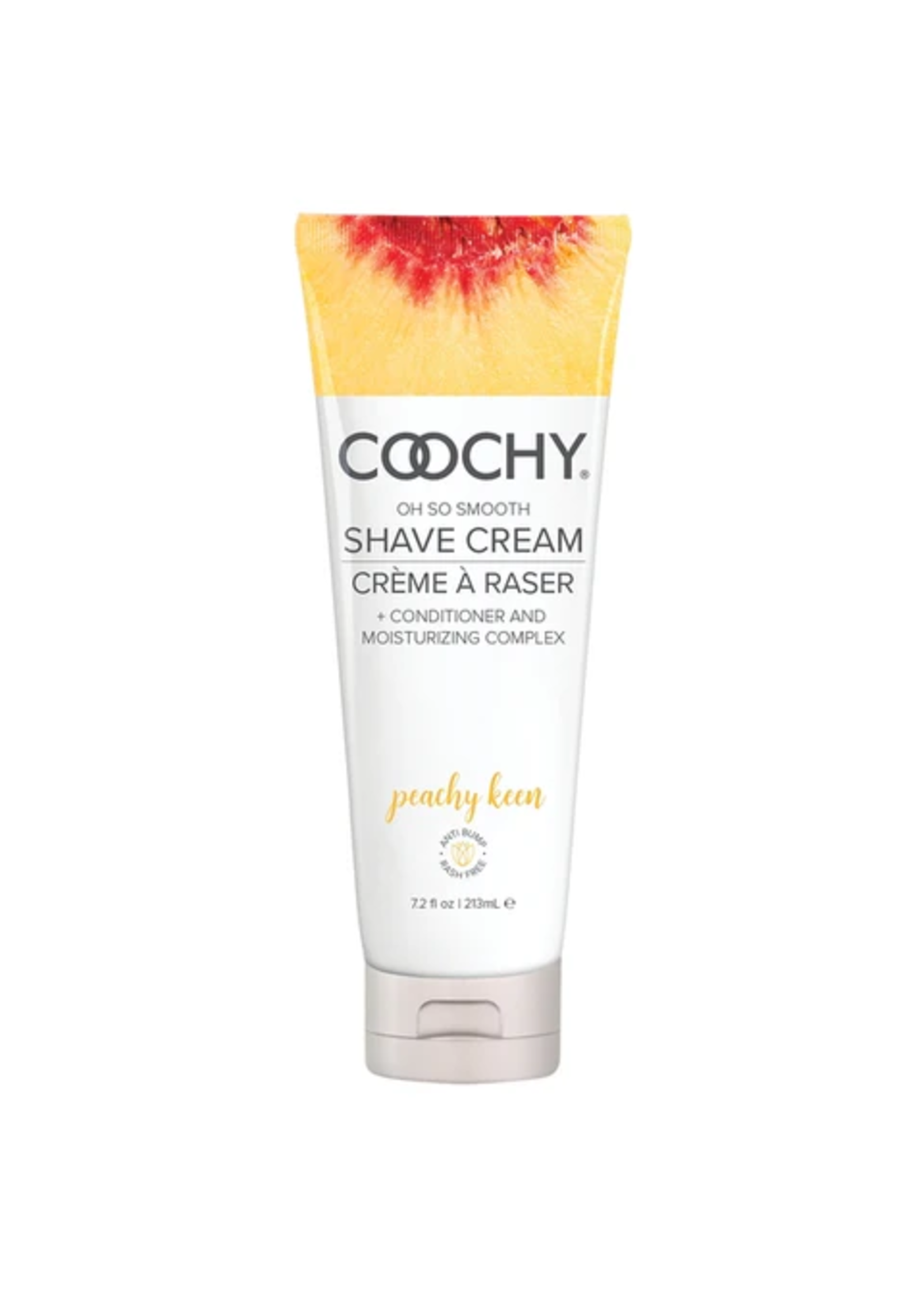 Coochy Coochy Cream Shave Cream - Peachy Keen 7.2oz
