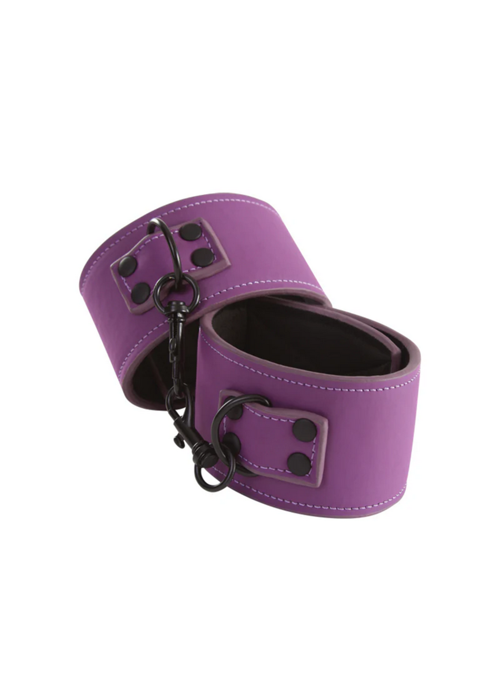 Lust Bondage Ankle Cuffs - Purple