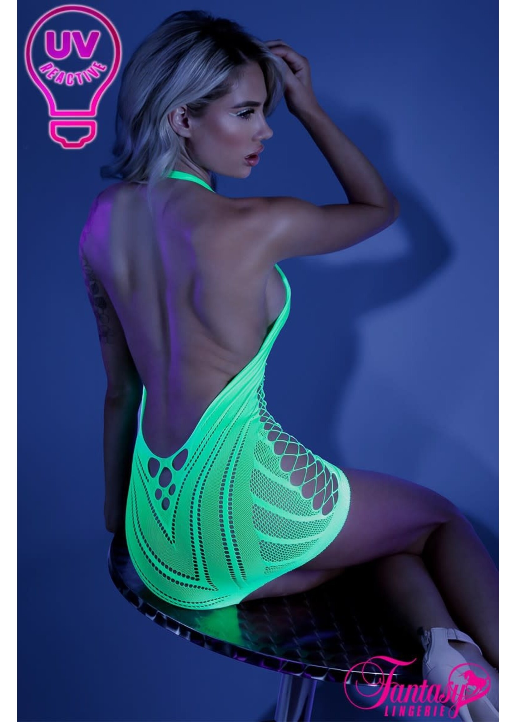 Fantasy Lingerie SHOCK VALUE GLOW CHEMISE