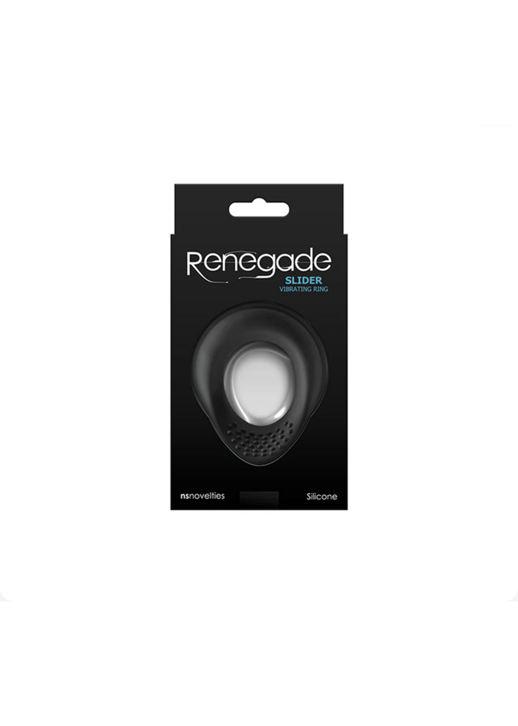 NS Novelties Renegade - Slider Vibrating Ring - Black
