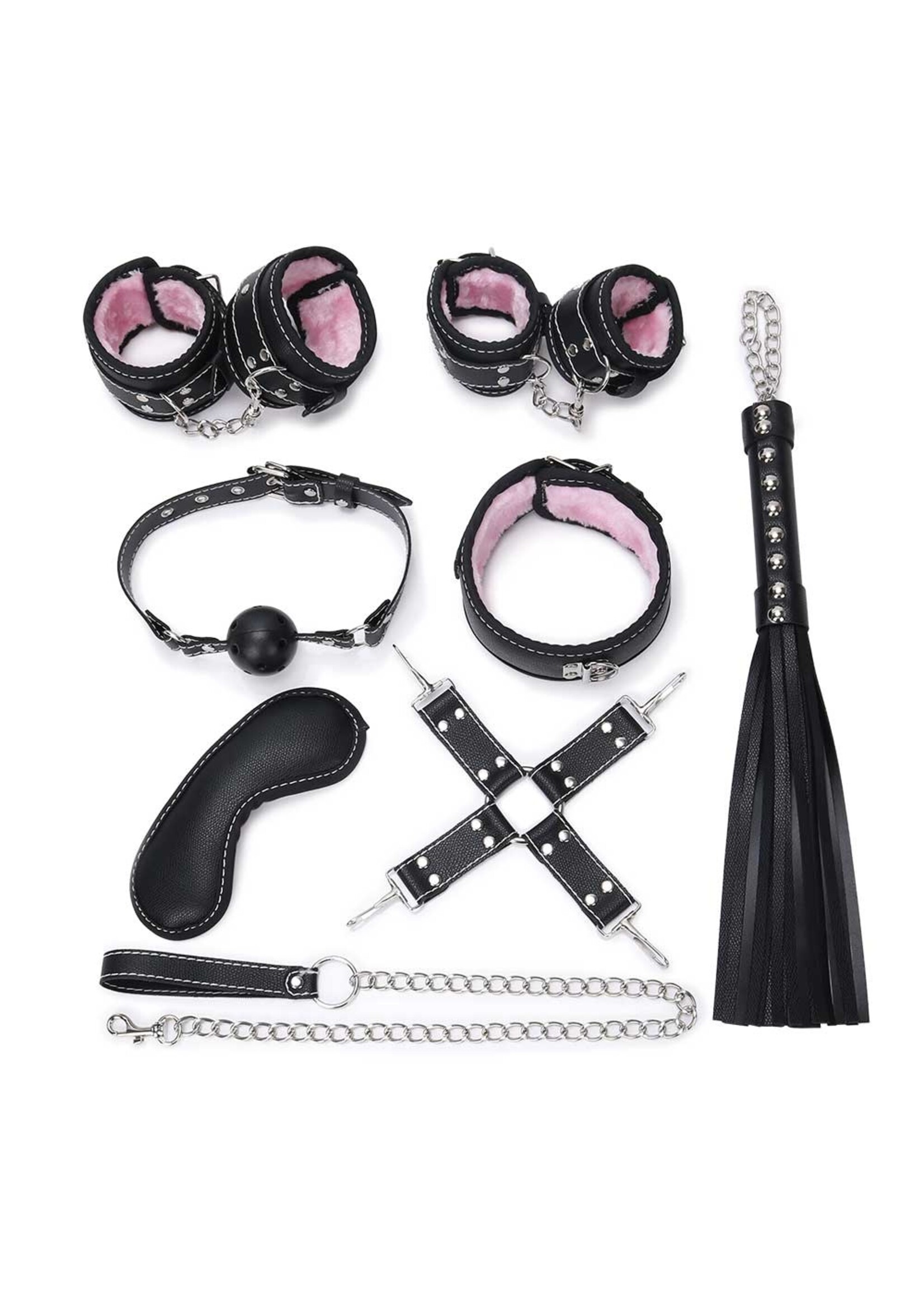 Smoosh Black and Pink Bondage Set