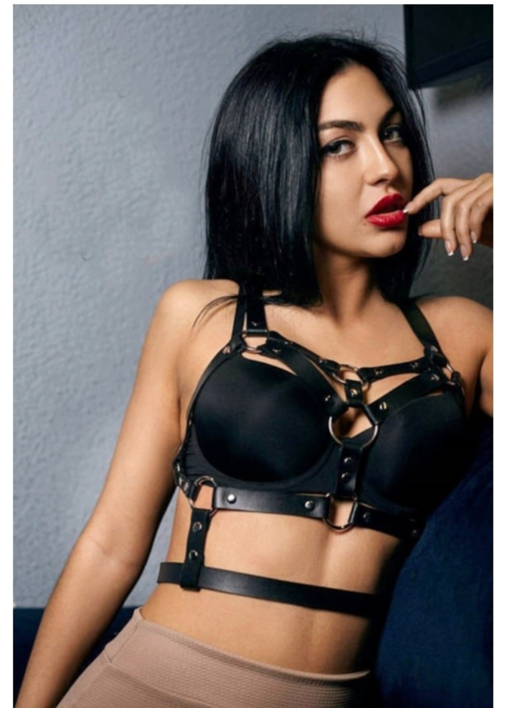 Smoosh Body Harness w\ Leg Straps