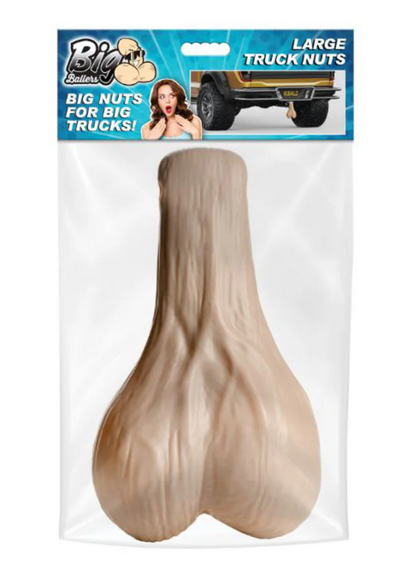 Clearance Large Truck Nuts - Light