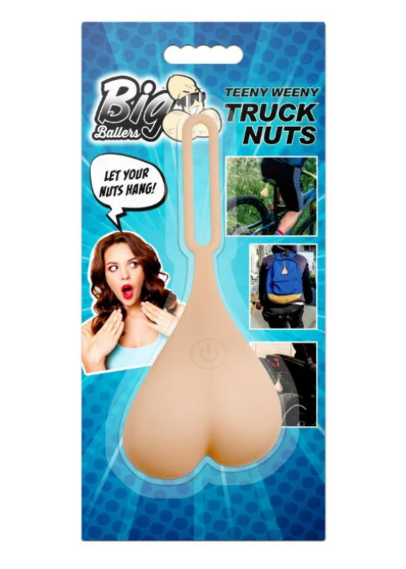 Clearance Teeny Weeny Truck Nuts - Light