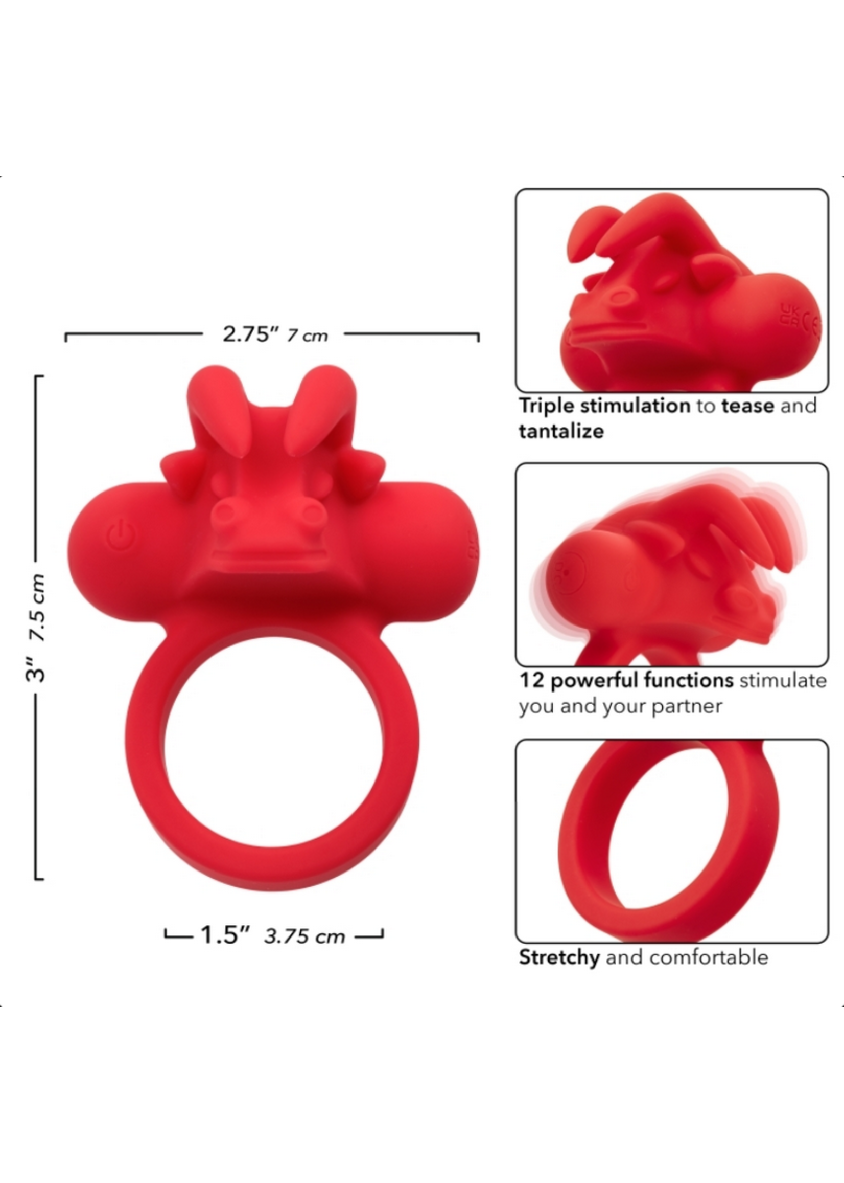 Calexotics Silicone Rechargeable The Matador