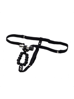 Calexotics Lover's Thong with Stroker Beads Vibrating