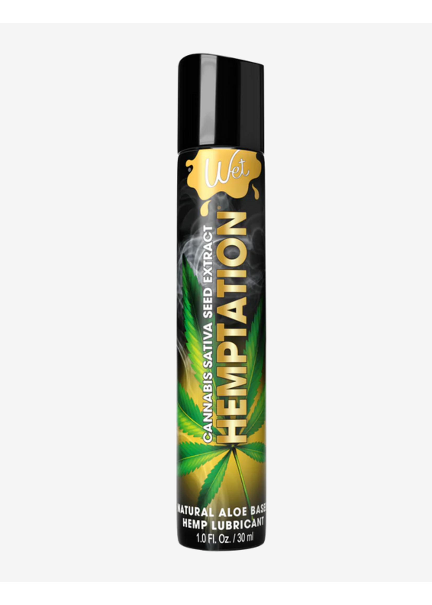 Wet Hemptation Natural Lube 1oz