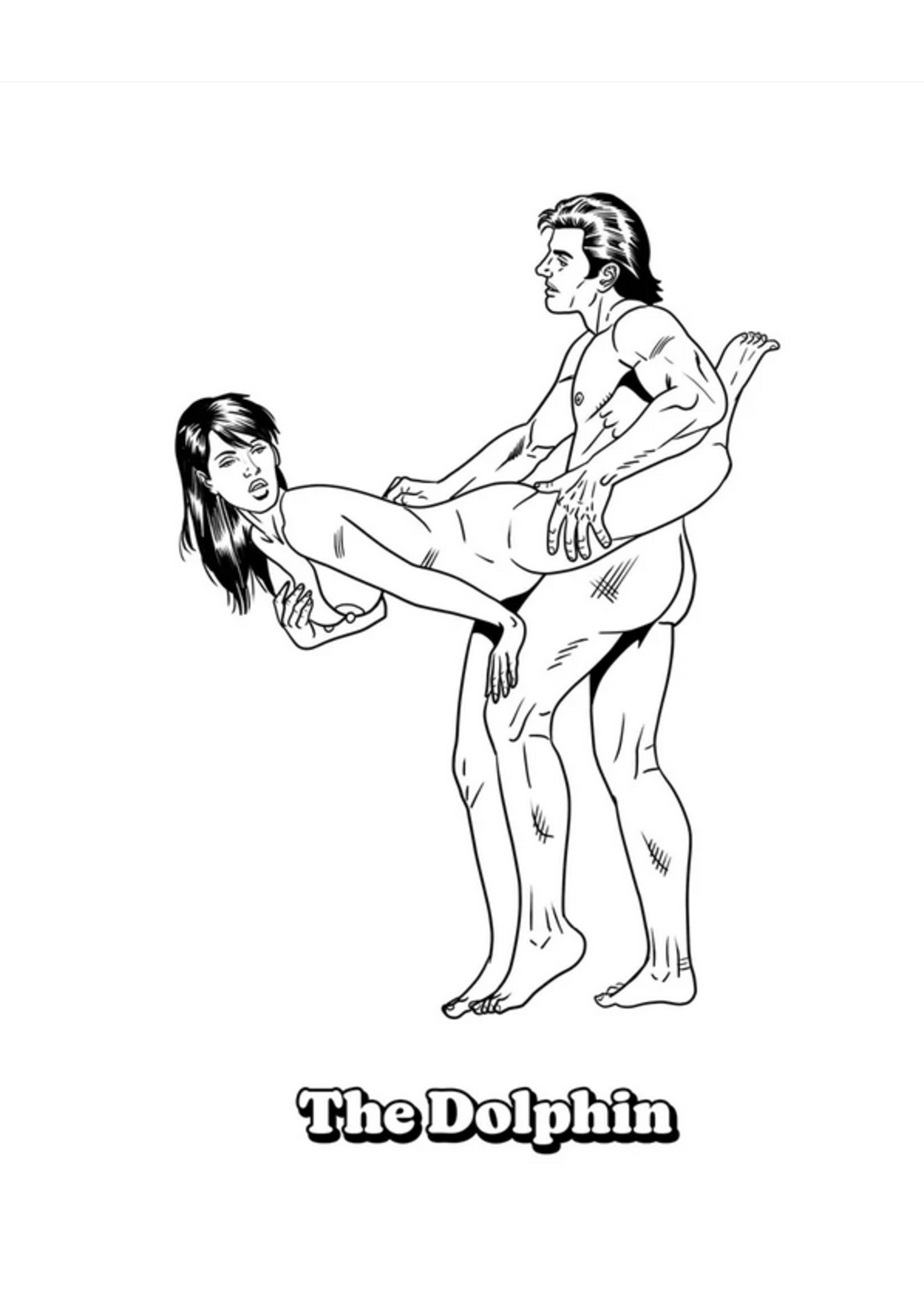 Wood Rocket LLC The Sexiest Sex Positions Colouring Book