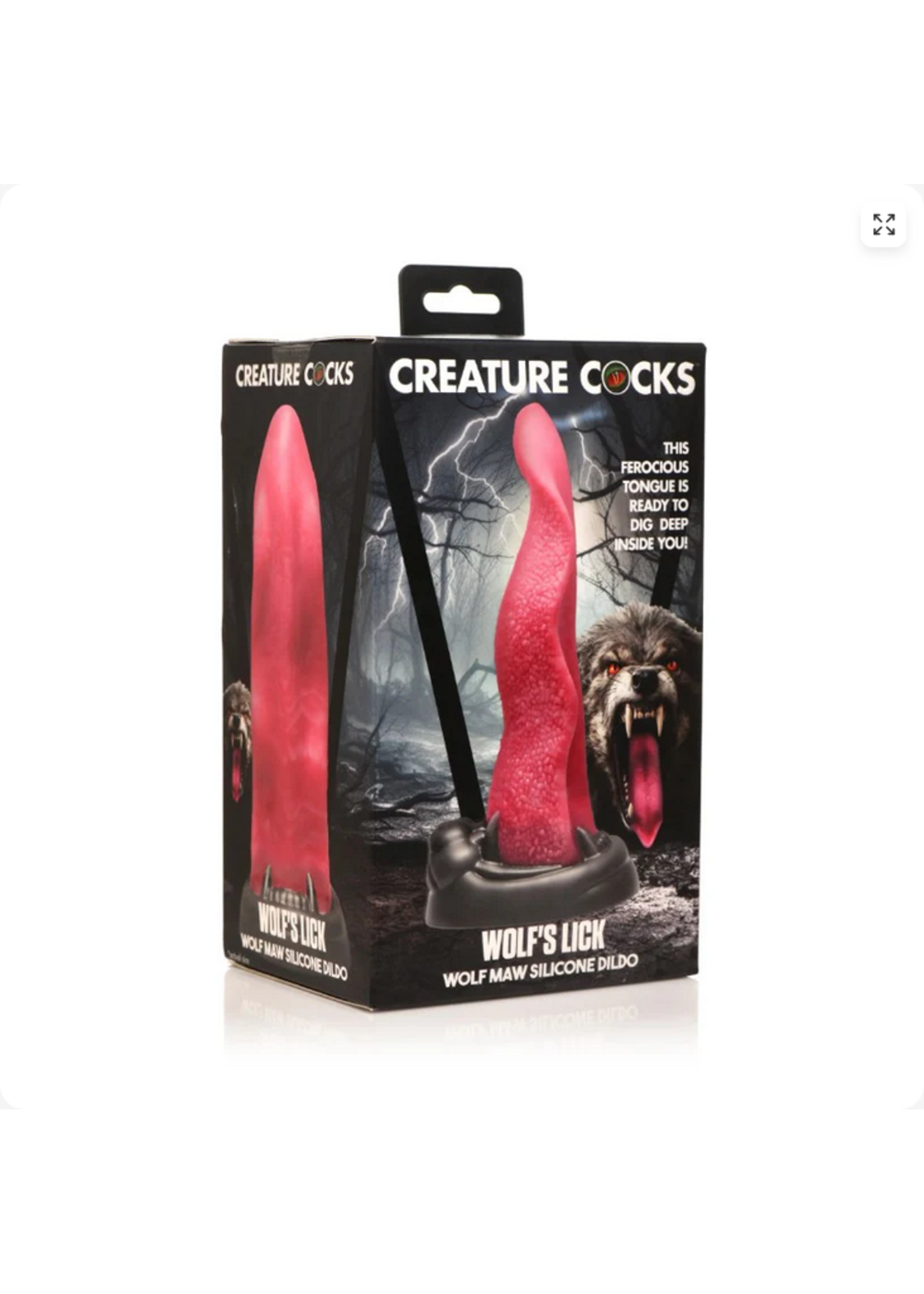 Creature Cocks Wolf's Lick - Wolf Maw Silicone Dildo