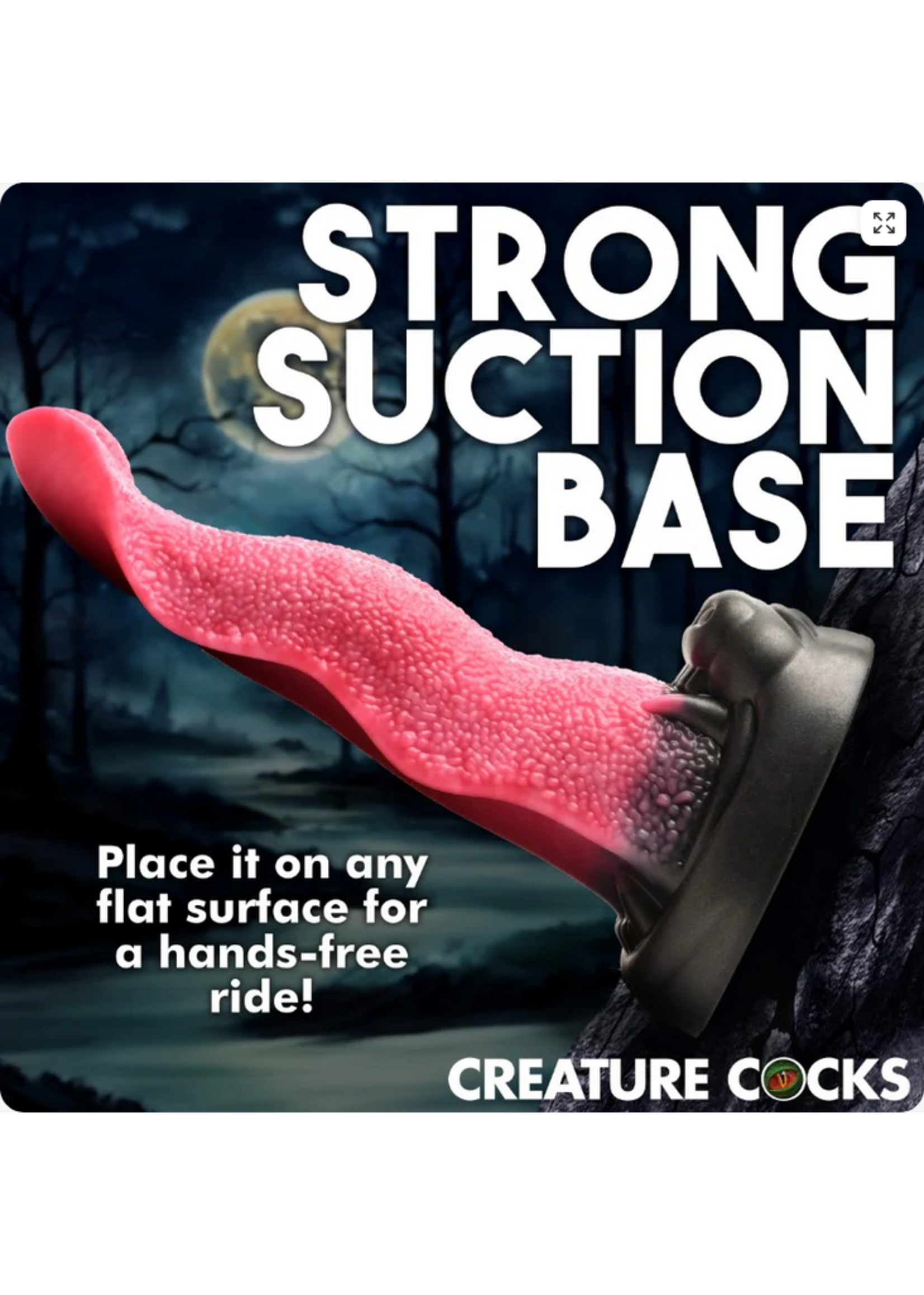 Creature Cocks Wolf's Lick - Wolf Maw Silicone Dildo