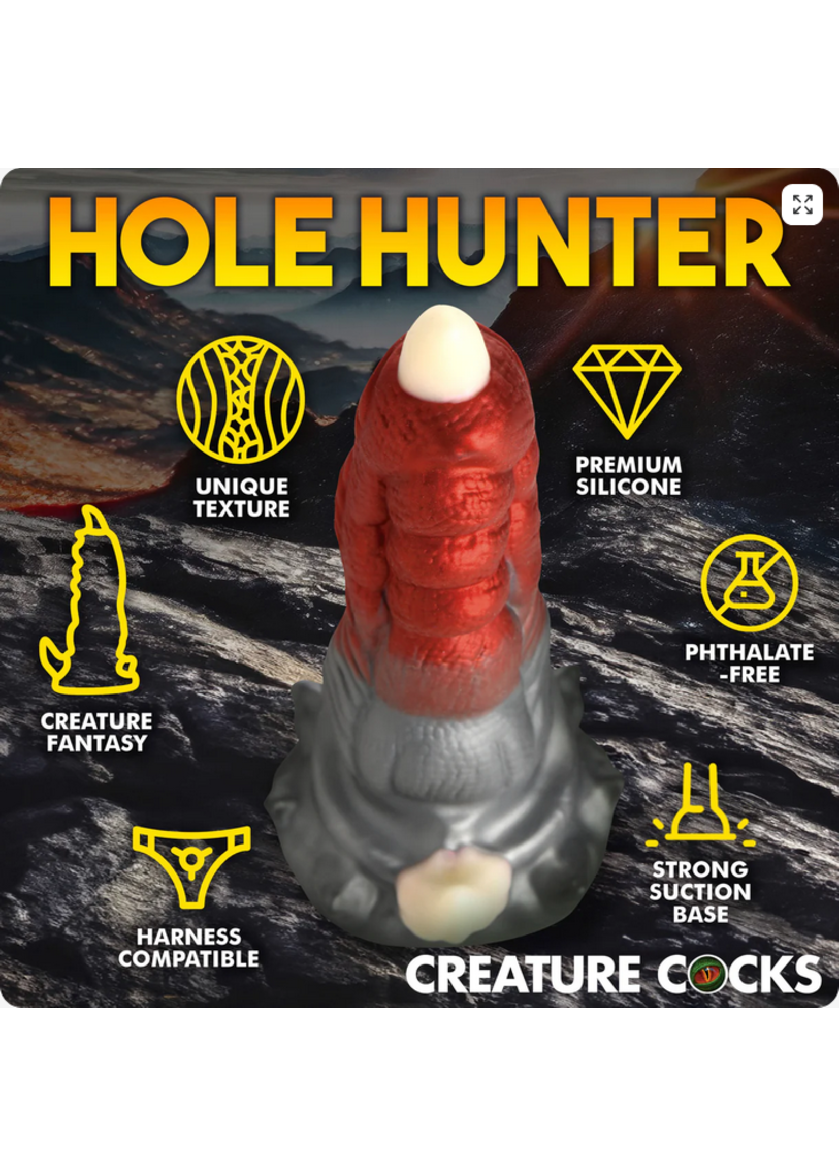 Creature Cocks Talon Silicone Dildo