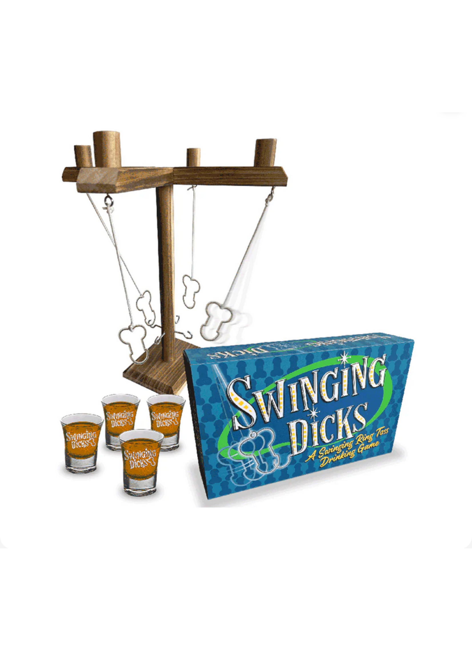Swinging Dicks Drinkin Game/Shot Glasses