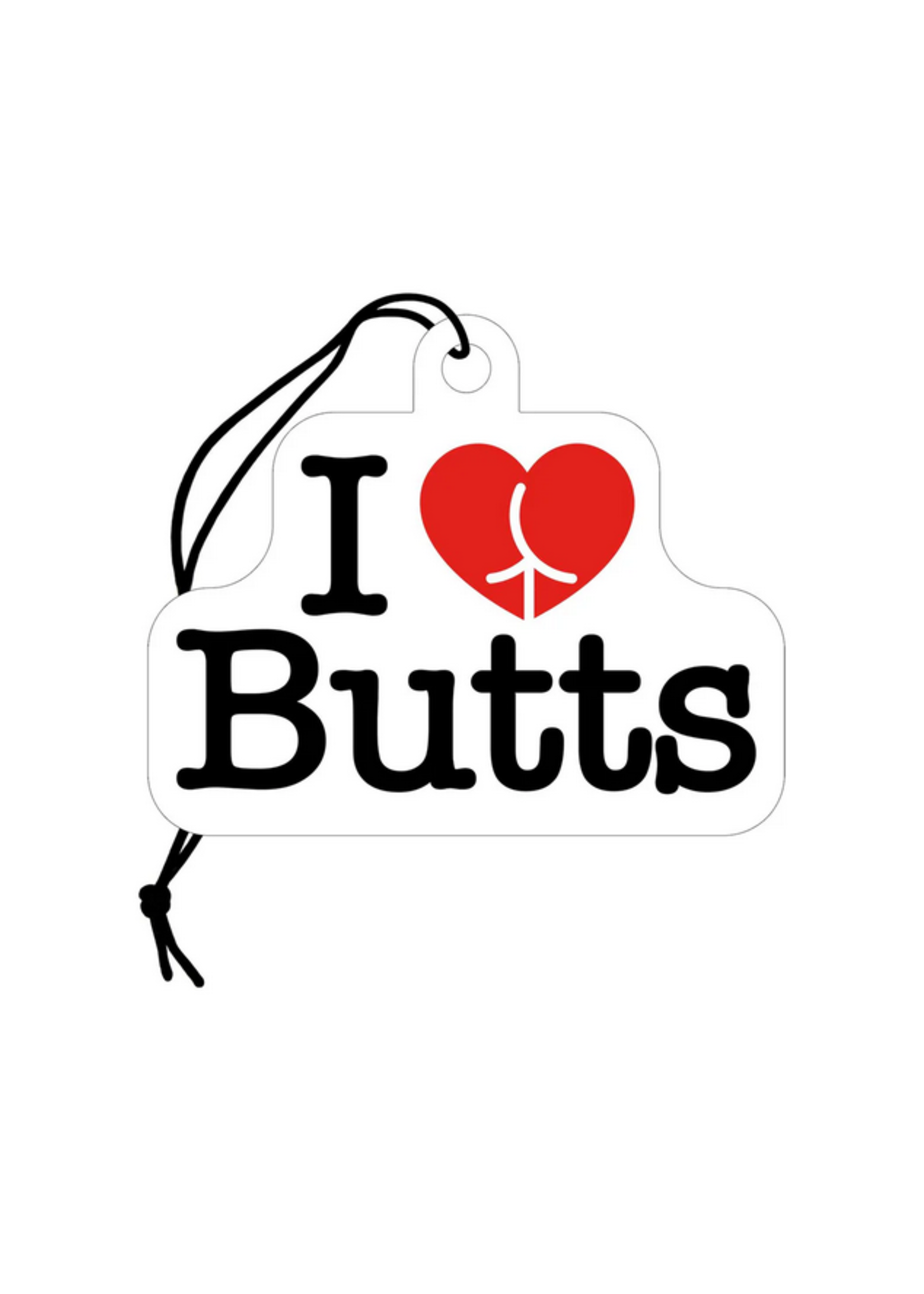 Wood Rocket LLC I Love Butts Air Freshner