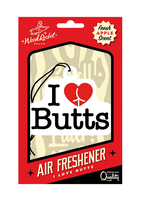 Wood Rocket LLC I Love Butts Air Freshner
