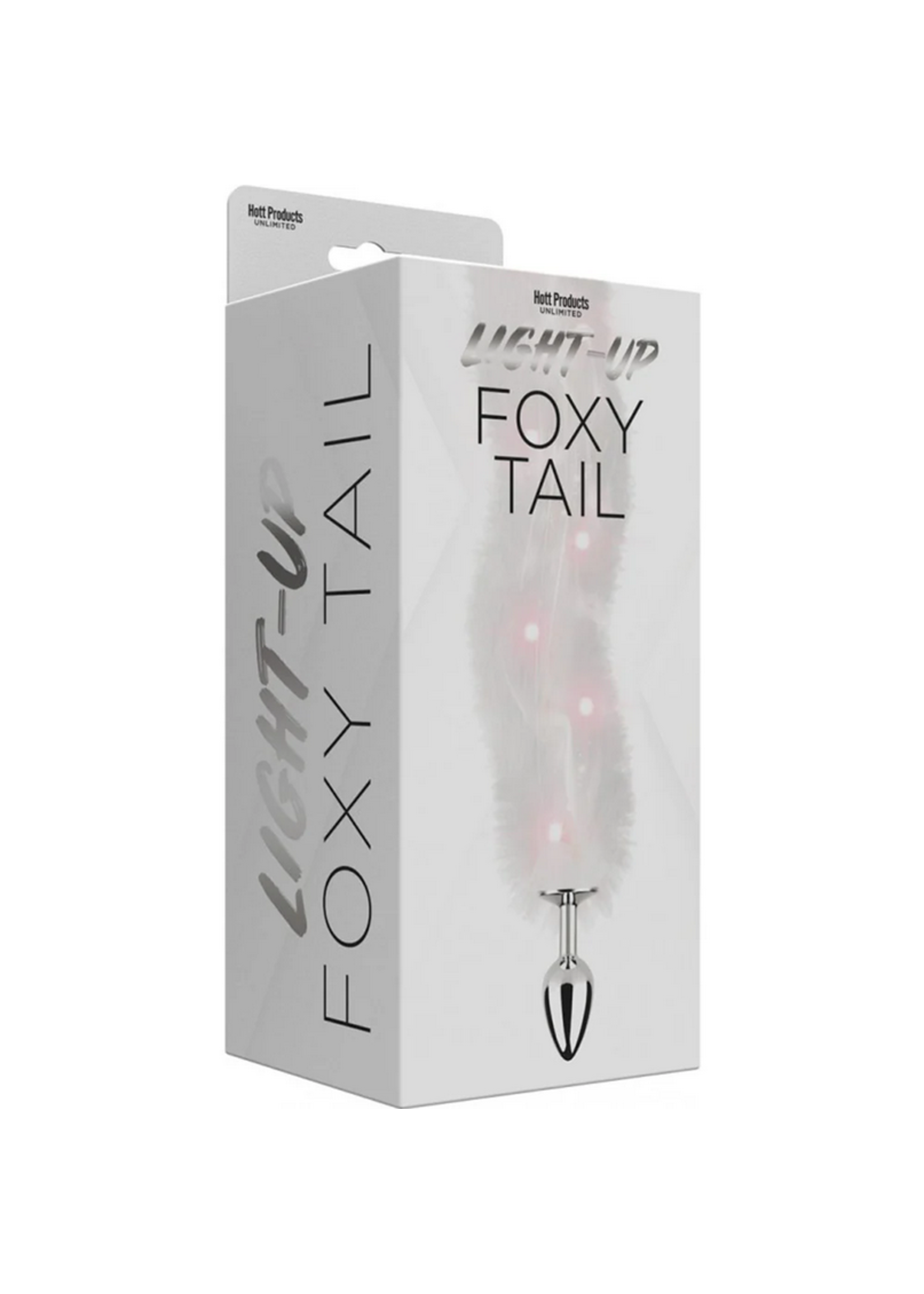 Hott Products Light Up Foxy Tail Butt Plug