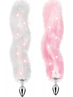 Hott Products Light Up Foxy Tail Butt Plug