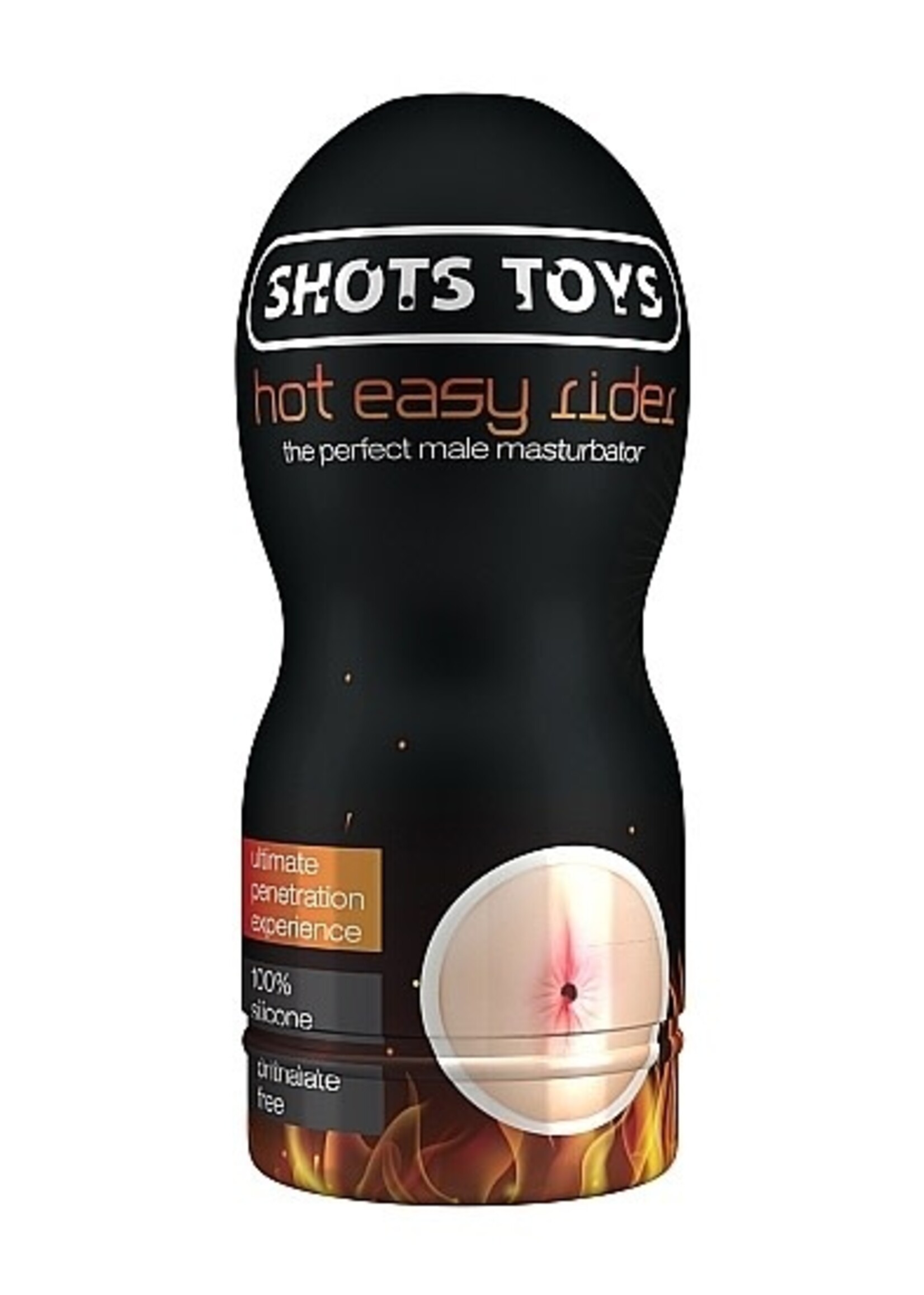 Shots Toys Easy Rider Hot Masturbator - Anal