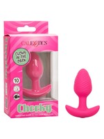 Calexotics Cheeky Vibrating Glow-In-The-Dark Butt Plug