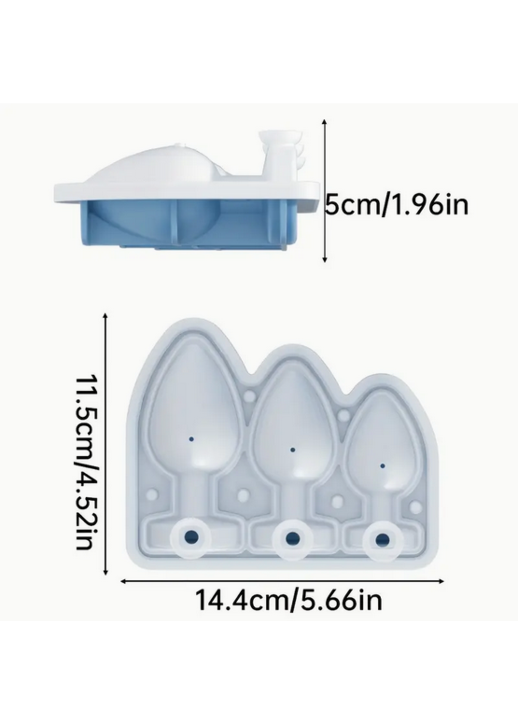 Silicone Butt Plug Ice Mold
