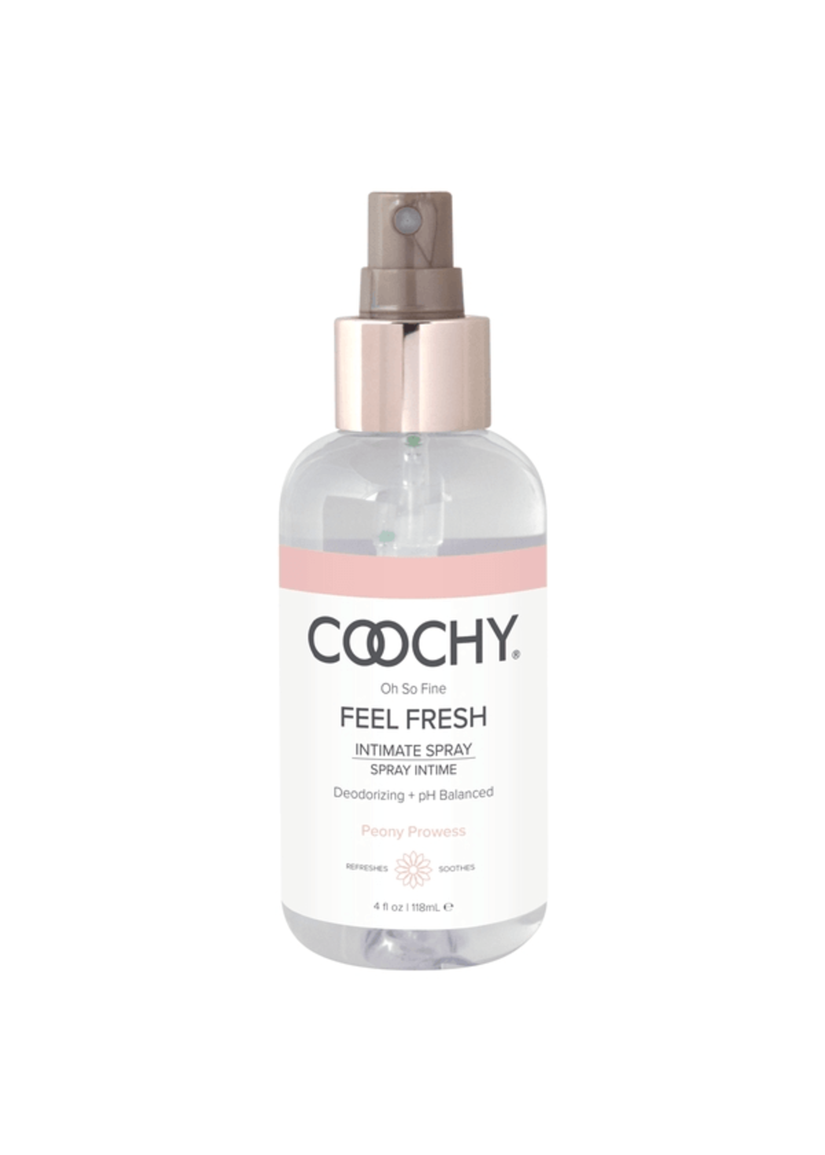 Coochy Coochy Oh So Fine Feel Fresh Intimate Spray - Peony Prowess 4oz | 118mL