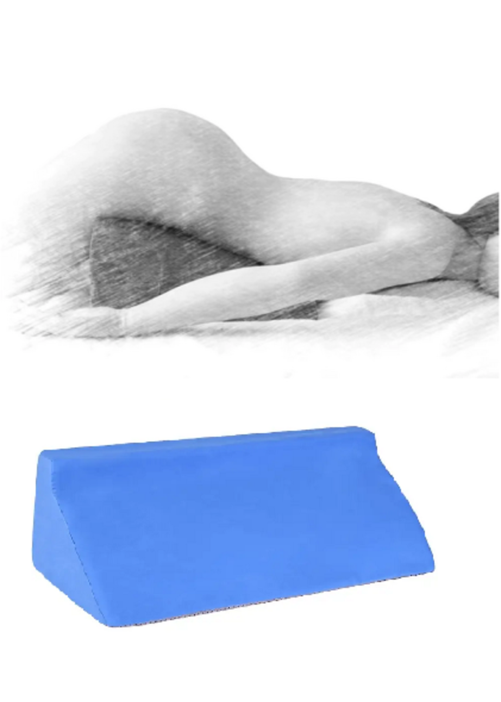 Smoosh Velvet Wedge Pillow