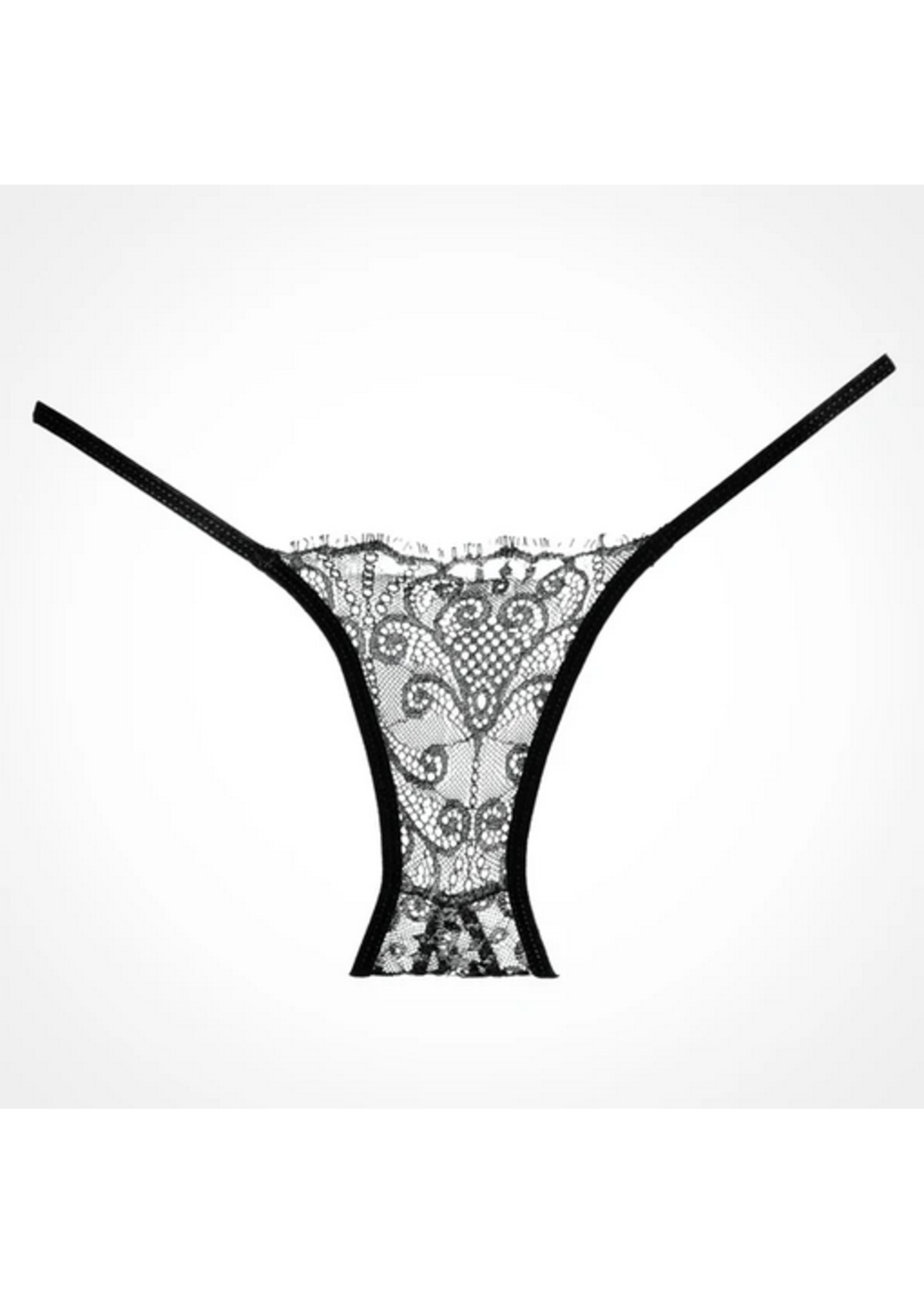 Allure Allure Adore – Enchanted Belle Panty – One Size-Black