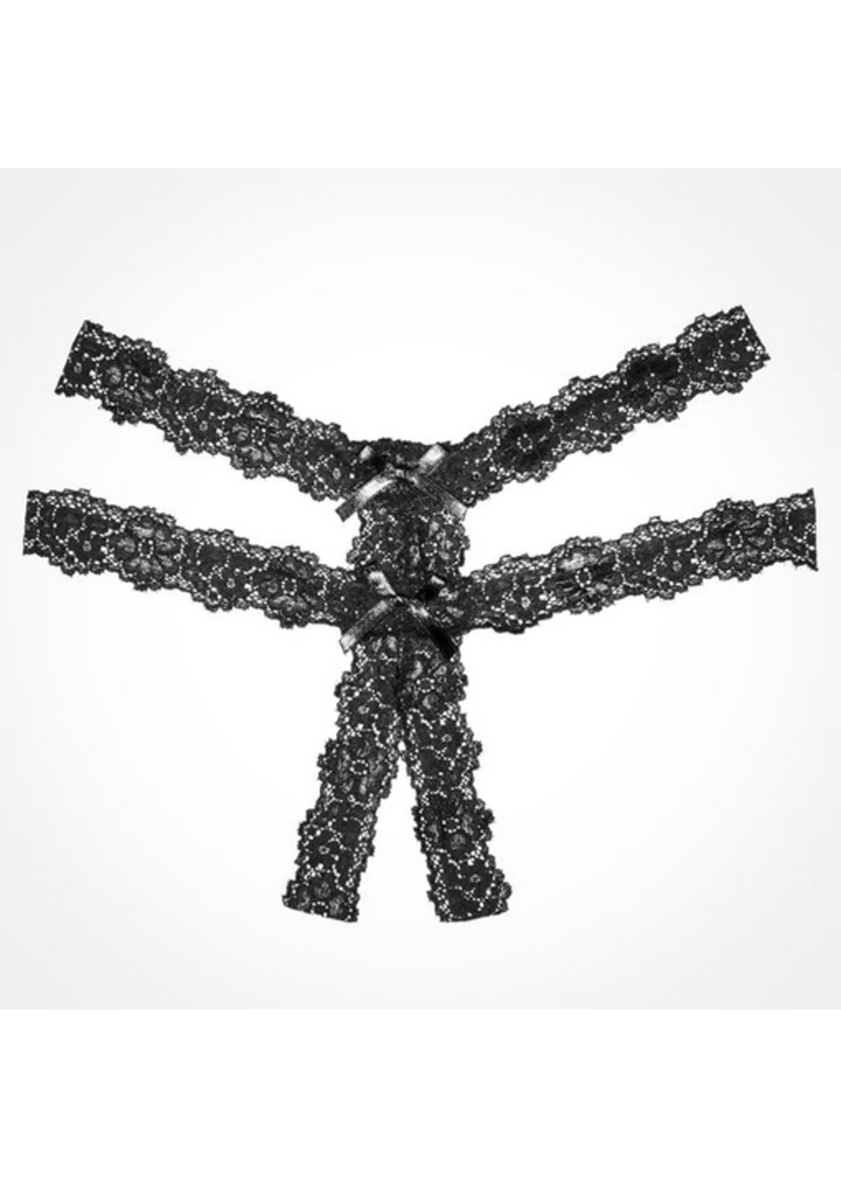 Allure Allure Adore – Southern Rhapsody Panty – Black – One Size