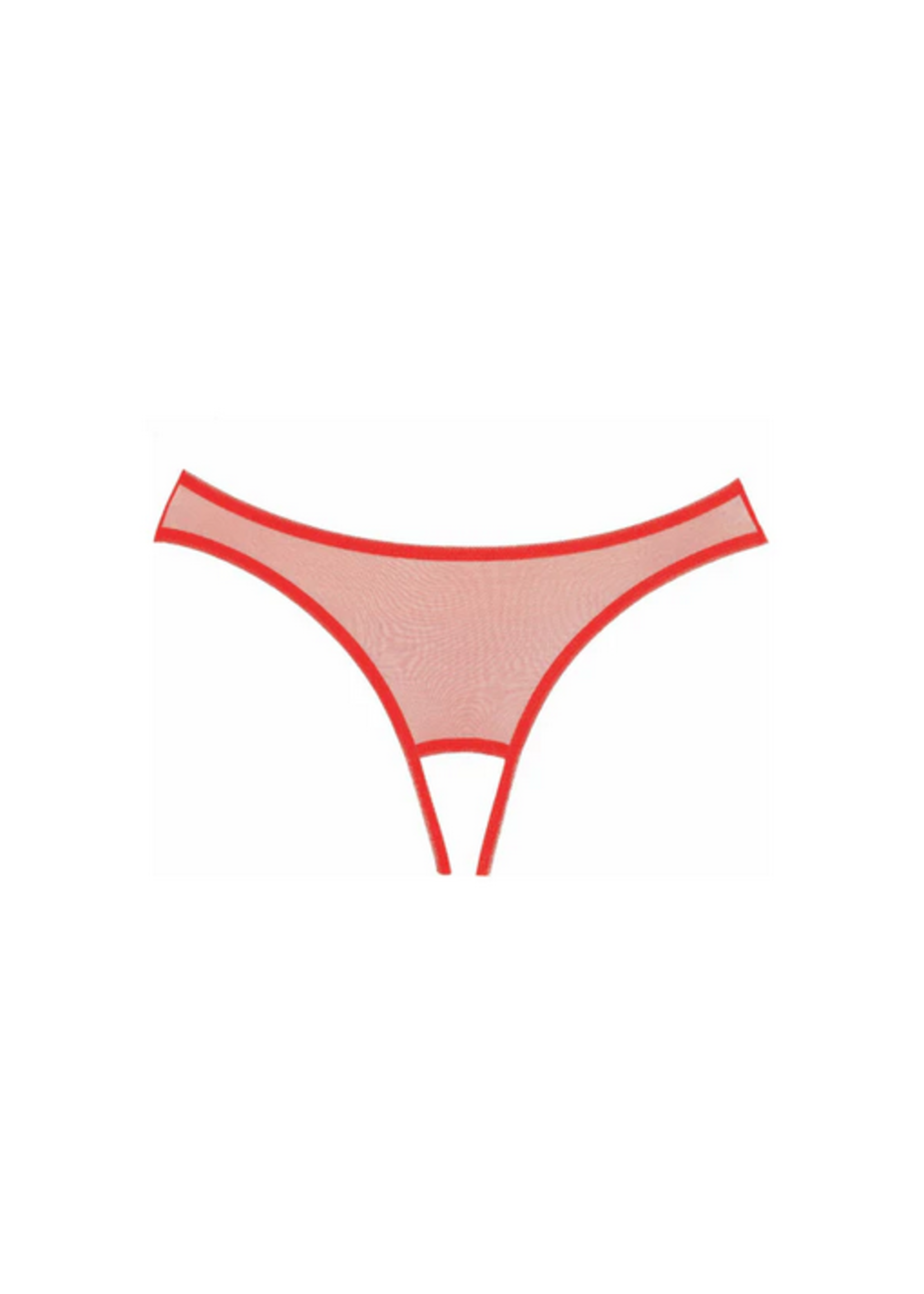 Allure Allure Adore - Expose Red Panty - O/S