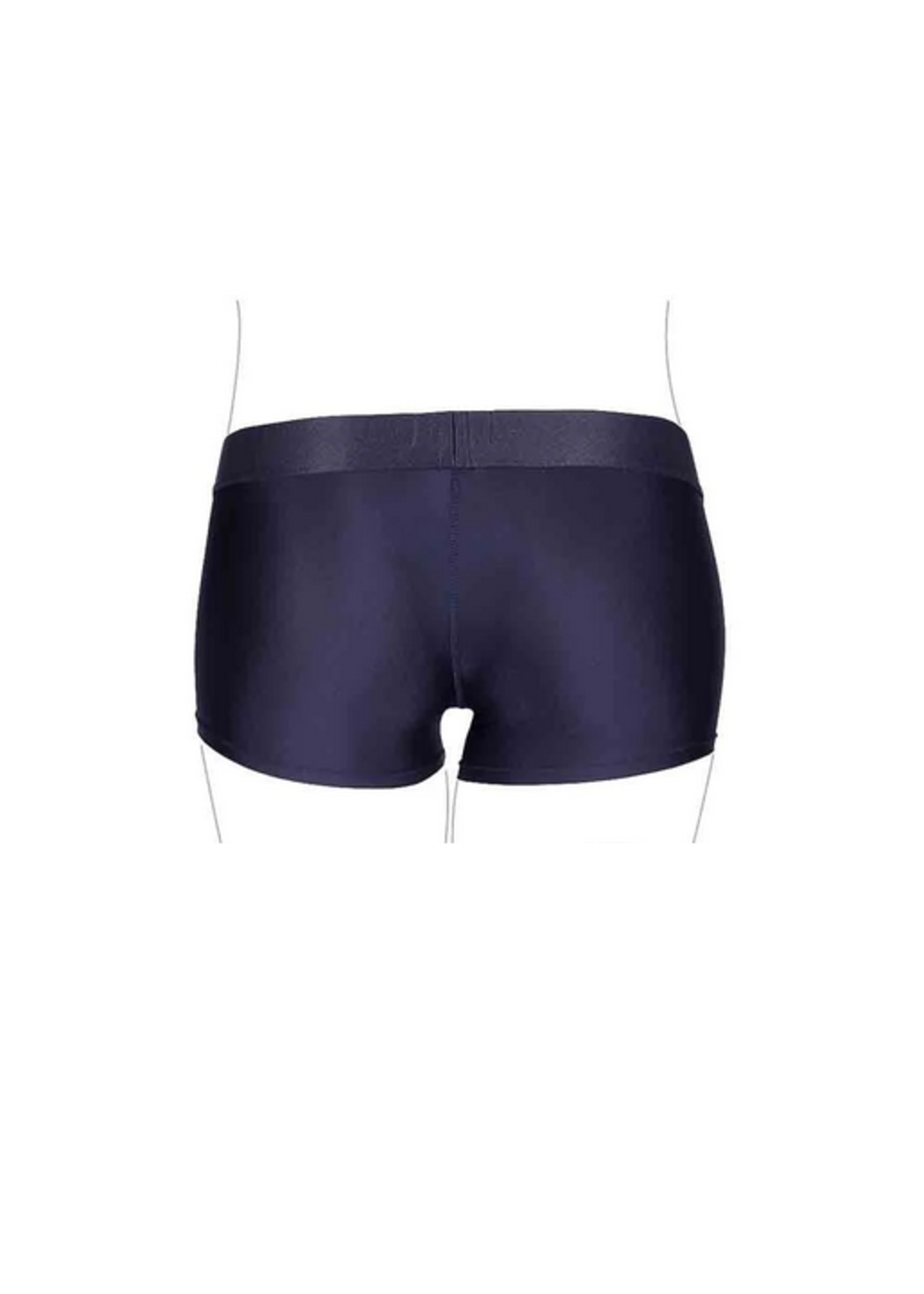 Ouch! Vibrating Strap-on Boxer - Black