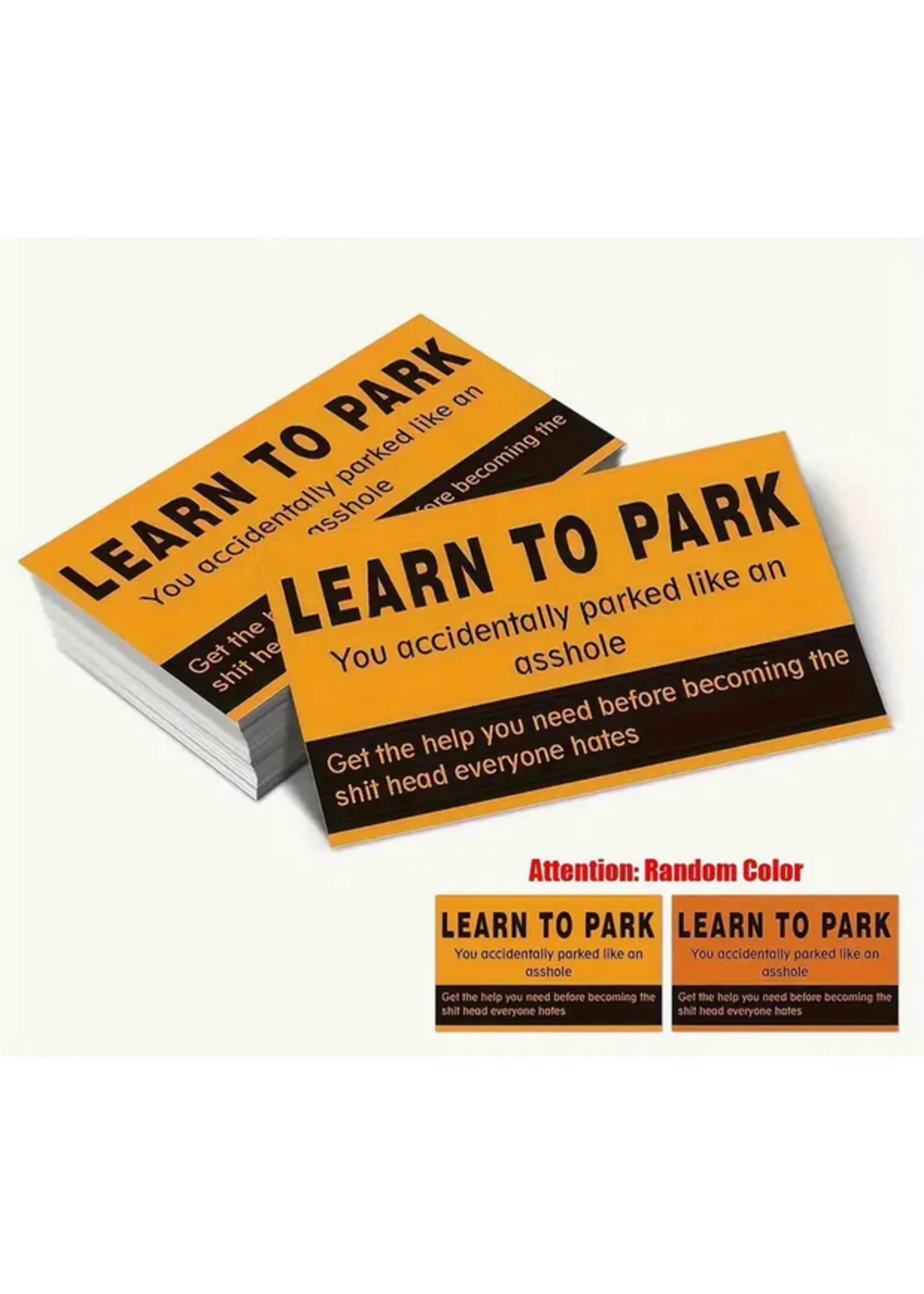 Learn to Park Cards