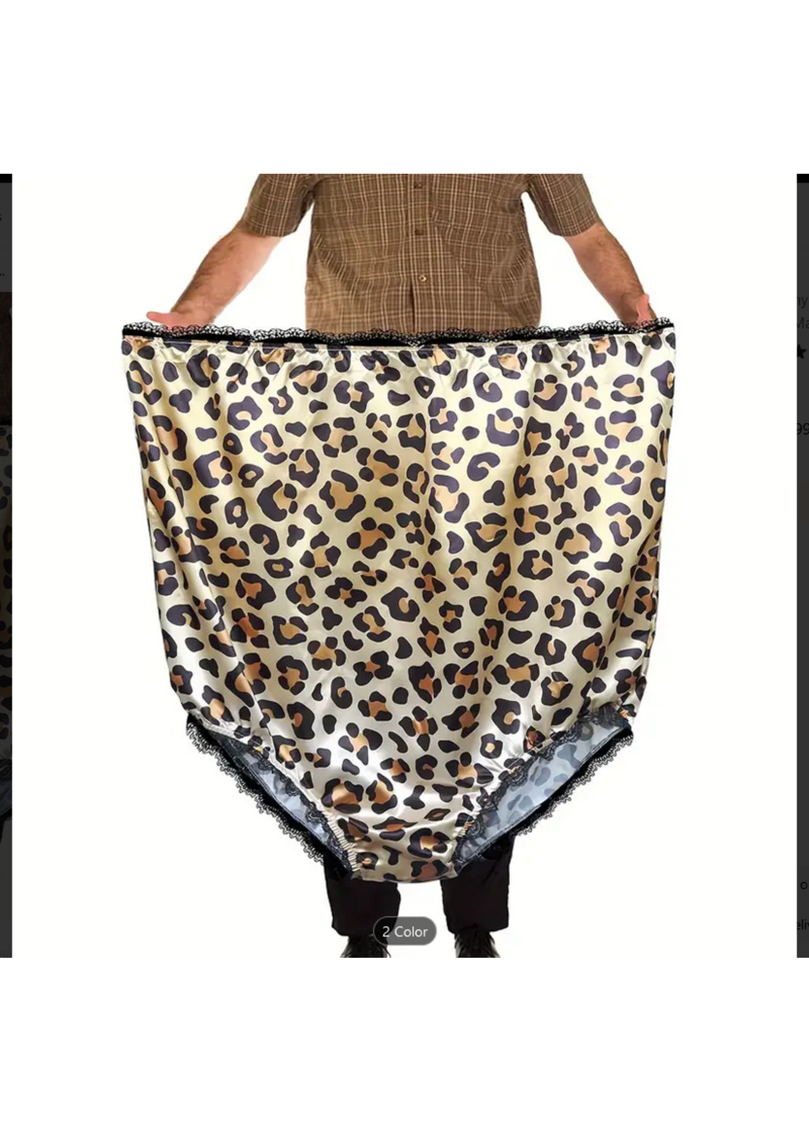 Gag Granny Panties XXXXXL Leopard Print