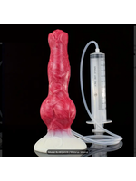 Squirting Hell Hound Canine Silicone Dildo