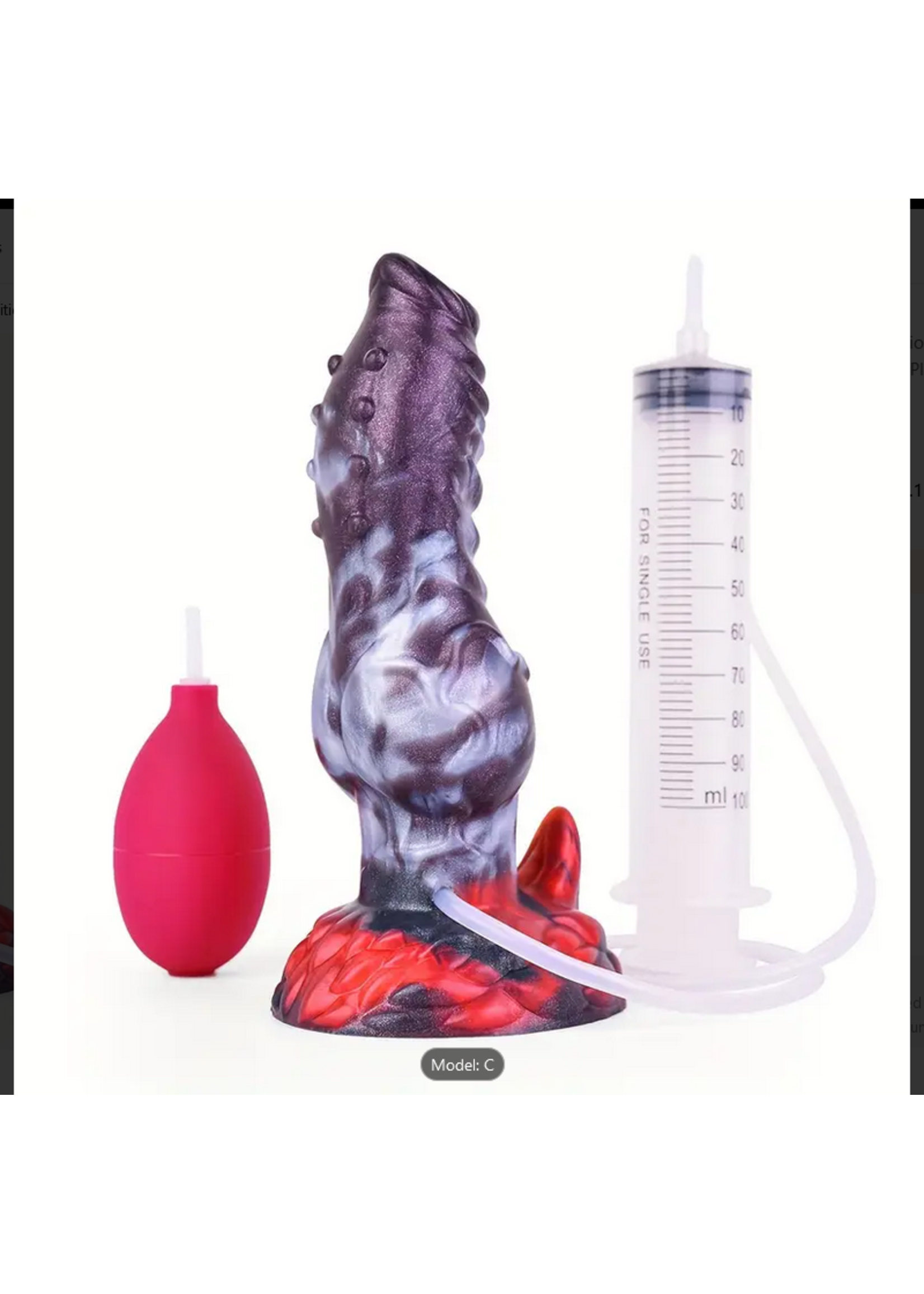 The Galactic Knot Squirting Dildo