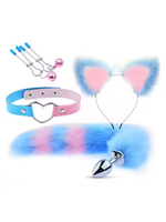 Smoosh Cotton Candy Kitty BDSM Set