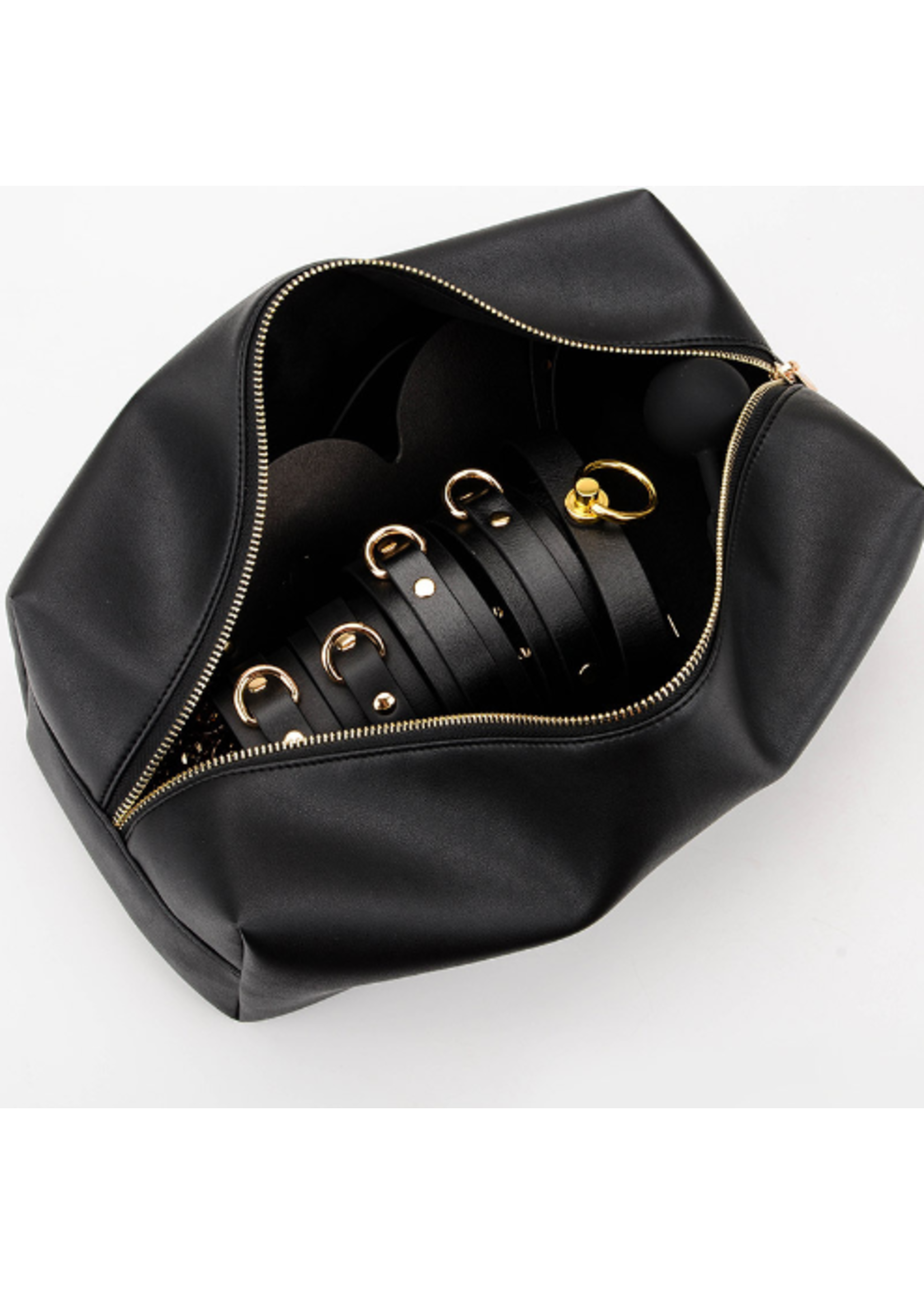 Smoosh Smoosh Bondage Bow Set Black