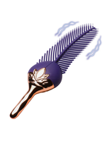 Master Series The Tickler Vibrating Silicone Feather