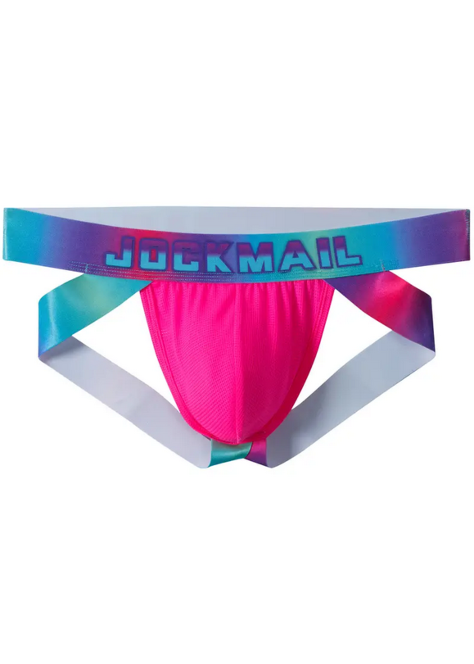 Men's Pink & Blue Jock Strap