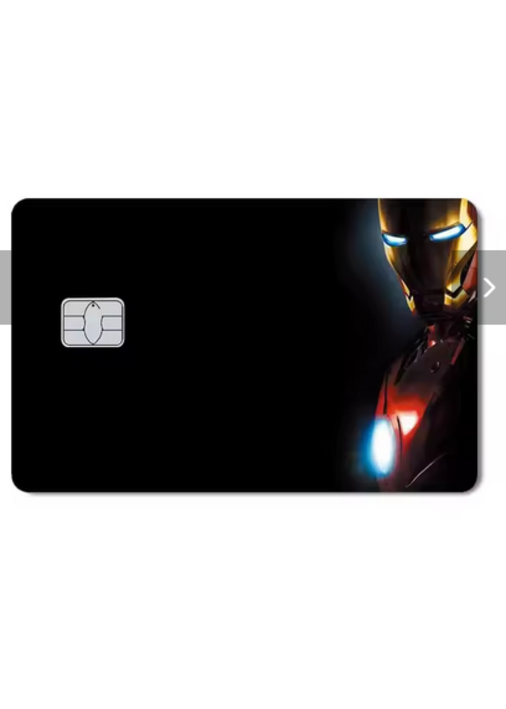 Iron Man Credit Debit Card Sticker Cover