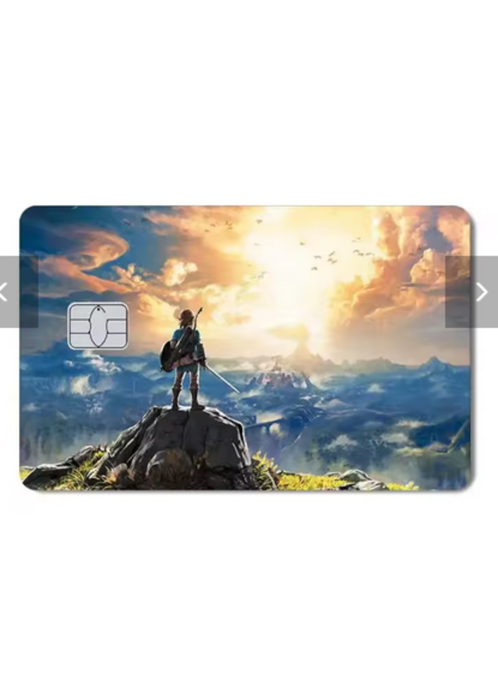 Zelda BOTW Credit Debit Card Sticker Cover