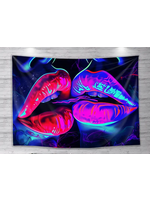 Clearance Lips Tapestry  51"x59"
