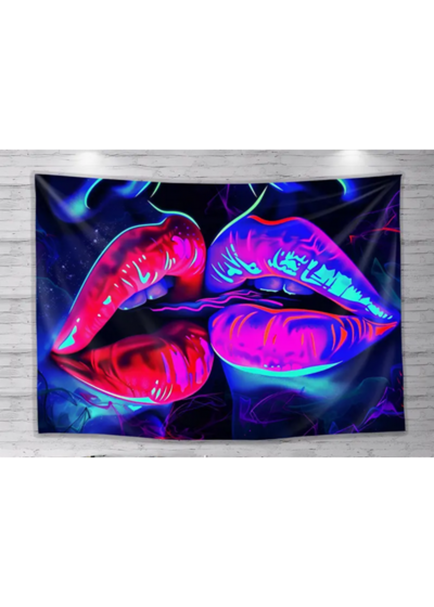 Clearance Lips Tapestry  51"x59"