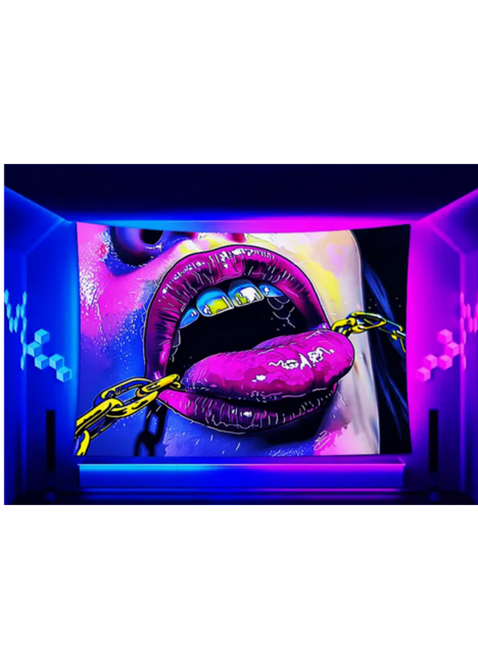 Chain Mouth Tapestry  51"x59"