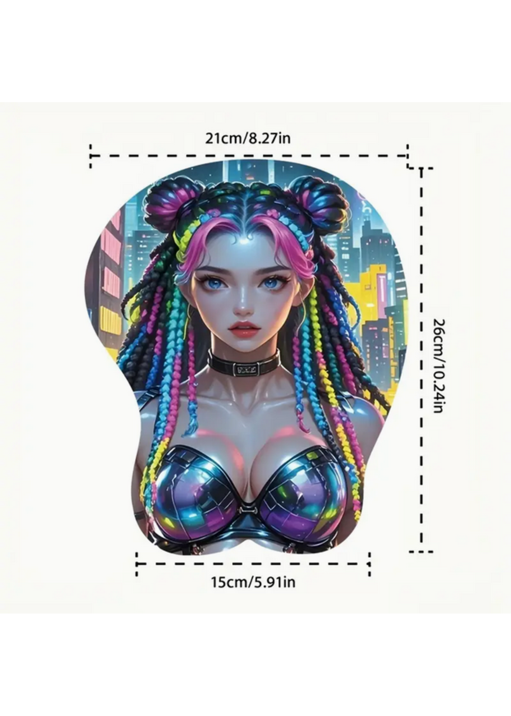Anime Girl Mouse Pad