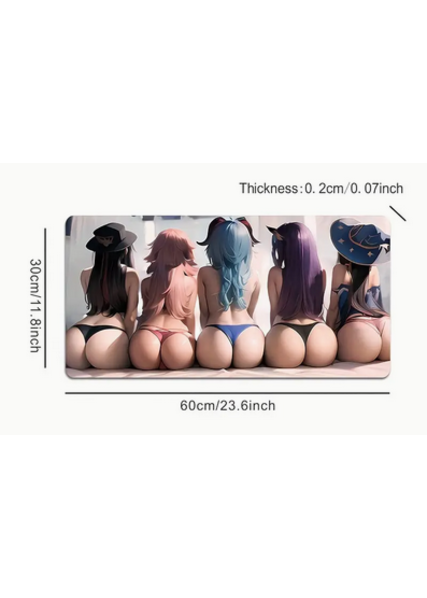 Butts Butts Butts Gaming Pad