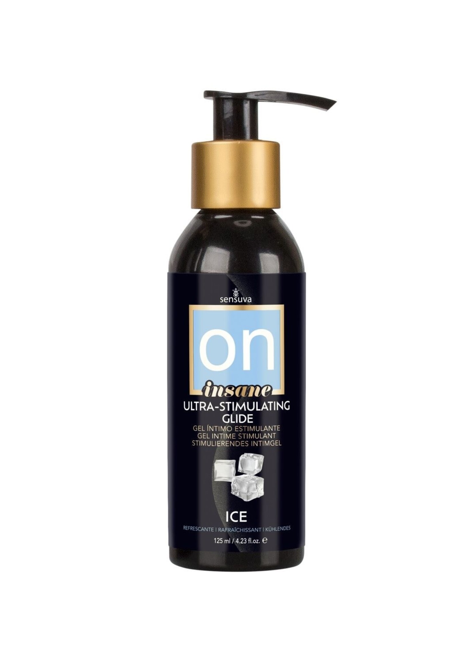 Sensuva Sensuva - Ultra-Stimulating ON Insane Ice Personal Moisturizer 4 fl.oz. Bottle